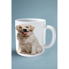 Labrador Retriever Köpek Isimli Kişiye Özel Baskılı Kupa Bardak Tam Resim