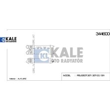 Turbo Radyatörü 207-208-2008-301 DV6C 1.6hdi Euro5