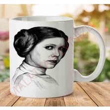 Princesa Leia Star Wars Iki Tarafı Baskılı Kupa Bardak