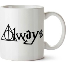 Hp Always Iki Tarafı Baskılı Kupa Bardak