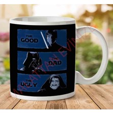 The Good The Dad And The Ugly Star Wars Iki Tarafı Baskılı Kupa Bardak