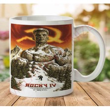 Rocky Iki Tarafı Baskılı Kupa Bardak