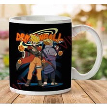 Dragonball Z Kameha And Sengan Iki Tarafı Baskılı Kupa Bardak