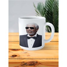 Morgan Freeman Baskılı Kupa Bardak Kişiye Özel Model 2