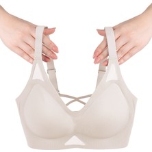 Balensiz Push Up Dikişsiz Çıkarılabilir Pedli Nefes Alan Sporcu Sütyen