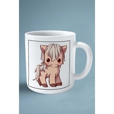 Tay Baskılı Kupa Bardak Çift Taraflı Kişiye Özel Çerçeveli Renkli Model 2