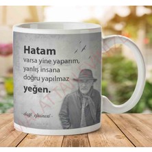 Hatam Varsa Yine Yaparım Iki Tarafı Baskılı Kupa Bardak