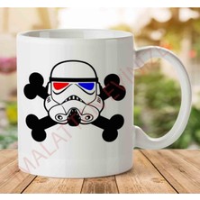3D x Trooper Star Wars Iki Tarafı Baskılı Kupa Bardak