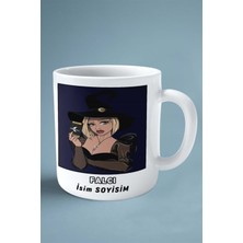 Falcı Fal Meslek Baskılı Kupa Bardak Çift Taraflı Baskı Kişiye Özel Model 9