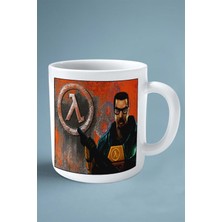 Half Life Oyun Baskılı Kupa Bardak Çift Taraflı Kişiye Özel Model 11