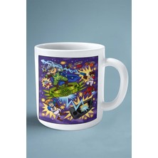 Gunstar Heroes Oyun Baskılı Kupa Bardak Çift Taraflı Baskı Kişiye Özel Model 1