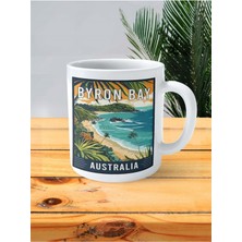 Byron Bay Baskılı Kupa Bardak Kişiye Özel Desen