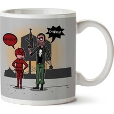 Season 2 Daredevil And Punisher R And M Iki Tarafı Baskılı Kupa Bardak
