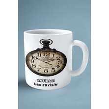 Antikacı Baskılı Kupa Bardak Çift Taraflı Baskı Kişiye Özel Model 6