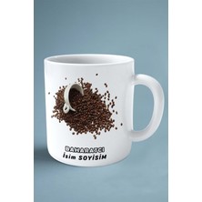 Baharatcı Baskılı Kupa Bardak Çift Taraflı Baskı Kişiye Özel Model 6