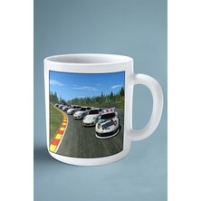 Real Racing Mobil Oyun Baskılı Kupa Bardak Çift Taraflı Baskı Kişiye Özel Model 3