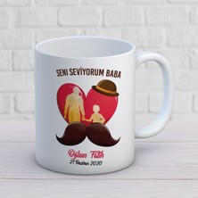 Babalar Günü 99.seni Seviyorum Baba Kupa Bardak