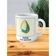 Ütücü Ütü Meslek Baskılı Kupa Bardak Çift Taraflı Baskı Kişiye Özel Model 2