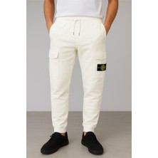 Stone Island Eşofman Altı Beyaz