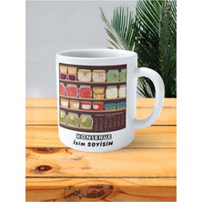 Konserve Konserveci Meslek Baskılı Kupa Bardak Çift Taraflı Baskı Kişiye Özel Model