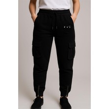 Off White Eşofman Altı Siyah