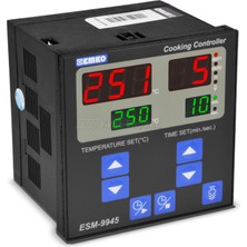 Emko ESM-9945.50301/0101/1000 ,96X96MM 220VAC KONTAK-3A PT100 Fırın Kontrol