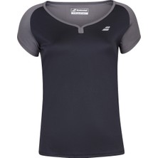 Babolat Play Cap Sleeve Top Kadın Siyah Tişört