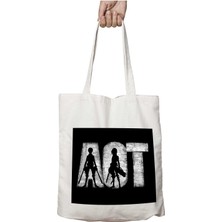 Attack On Titan Titan Killers Iki Tarafı Kalıcı Baskılı Yıkanabilir Çanta