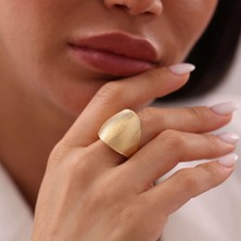 Nisera Vittoria Tasarım Altın Yüzük