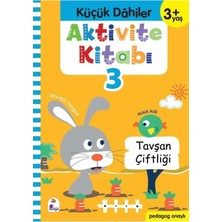 Küçük Dahiler Aktivite Kitabı 3 – 3+ Yaş (Pedagog Onaylı)