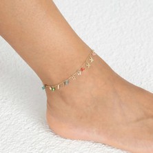 Renkli Altın Halhal