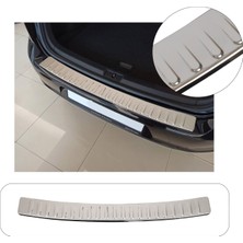Volkswagen Golf 7 Limo Uyumlu Krom Arka Tampon Üstü Koruma Paslanmaz Çelik