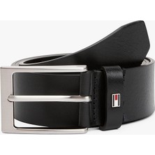Tommy Hilfiger Erkek Kemer 85 cm Siyah Renkli Şık Tasarım Günlük ve Özel Kullanım İçin AM0AM13569BDS