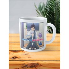 Aharen-San Wa Hakarenai Baskılı Kupa Bardak Kişiye Özel Model 2
