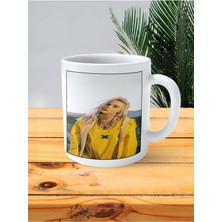 Billie Ellish Baskılı Kupa Bardak Kişiye Özel Desen 6
