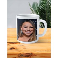 Mariah Carey Baskılı Kupa Bardak Kişiye Özel Desen 4