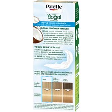 Palette Doğal Renkler 10-0 Açık Sarı Saç Boyası Hindistan Cevizi Yağı & Yulaf Çekirdeği Özü İle
