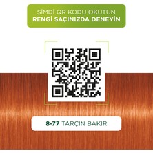 Palette Saç Boyası & Doğal Renkler Colors 8/77 Tarçın Bakır