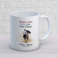 Babalar Günü 23.tasarım Şemsiye Canım Babam Kupa Bardak