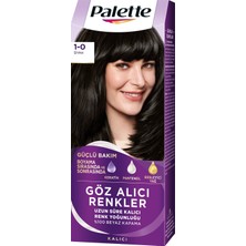 Palette Saç Boyası 1-0 Siyah Saç Boyası