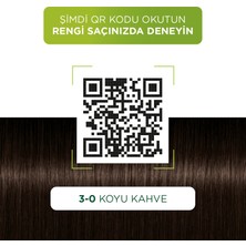 Palette Doğal Renkler 3-0 Koyu Kahve Saç Boyası Kakao Yağı & Yulaf Çekirdeği Özü İle