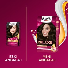 Palette Deluxe Kalıcı Renkler 4-0 Kahve Saç Boyası