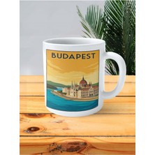 Budapest Baskılı Kupa Bardak Kişiye Özel Desen 2