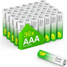 Gp R03 Aaa Boy Extra Alkalin Ince Kalem Pil 36 Lı Paket GP24AXETA21-2ECECBF36