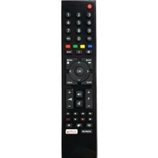 Parmis Arçelik Netflıx Tuşlu Smart LED Tv Uyumlu Kumanda KK0184