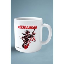 Metal Gear Solid Oyun Baskılı Kupa Bardak Çift Taraflı Kişiye Özel Model 1