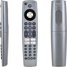 Arçelik Uyumlu  Netflix-Youtube-Prime Google Play Tuşlu LCD LED Tv Kumanda