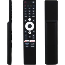 Senna Uyumlu 65UQ9500F Netflix-Youtube-Prime Video-Disney+ Tuşlu Ses Komutsuz LCD LED Tv Kumanda
