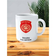 Itfaiye Meslek Baskılı Kupa Bardak Çift Taraflı Baskı Kişiye Özel Model