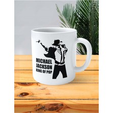 Michael Jackson Baskılı Kupa Bardak Kişiye Özel Model 4